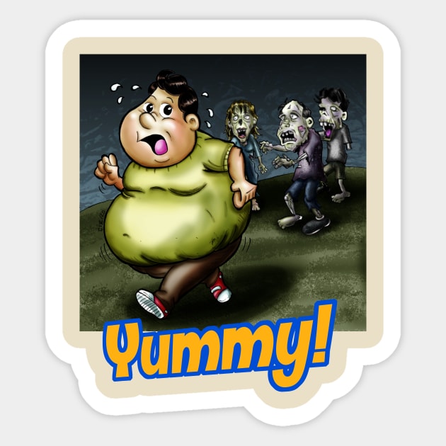 Yummy! Sticker by CIZDIBUJOS